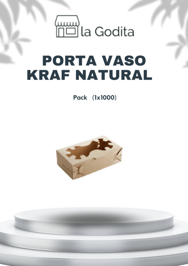 PORTA VASO KRAF NATURAL