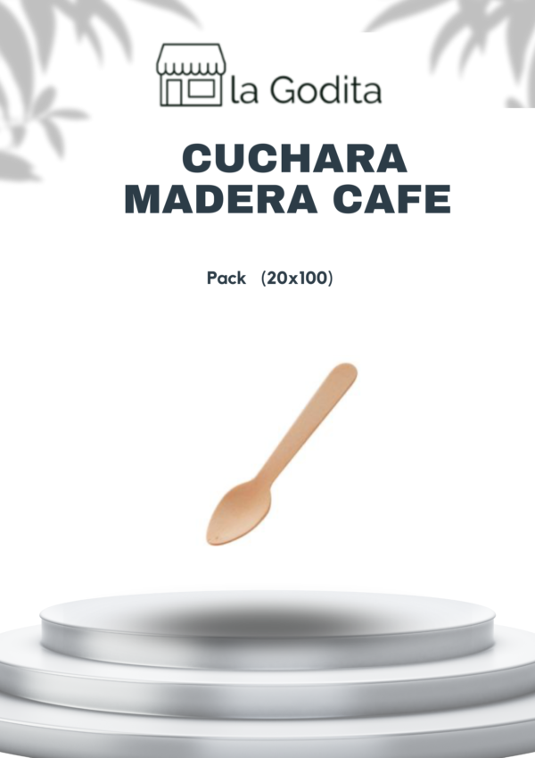 CUCHARA DE MADERA CAFE